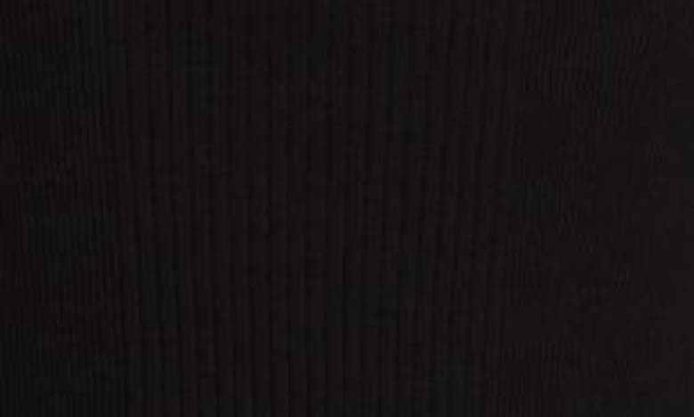 Shop Jean Paul Gaultier Rib Buckle Strap Cotton Maxi Dress In Black