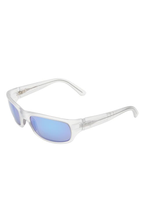 MAUI JIM MAUI JIM 55MM CORE WRAPAROUND POLARIZED SUNGLASSES