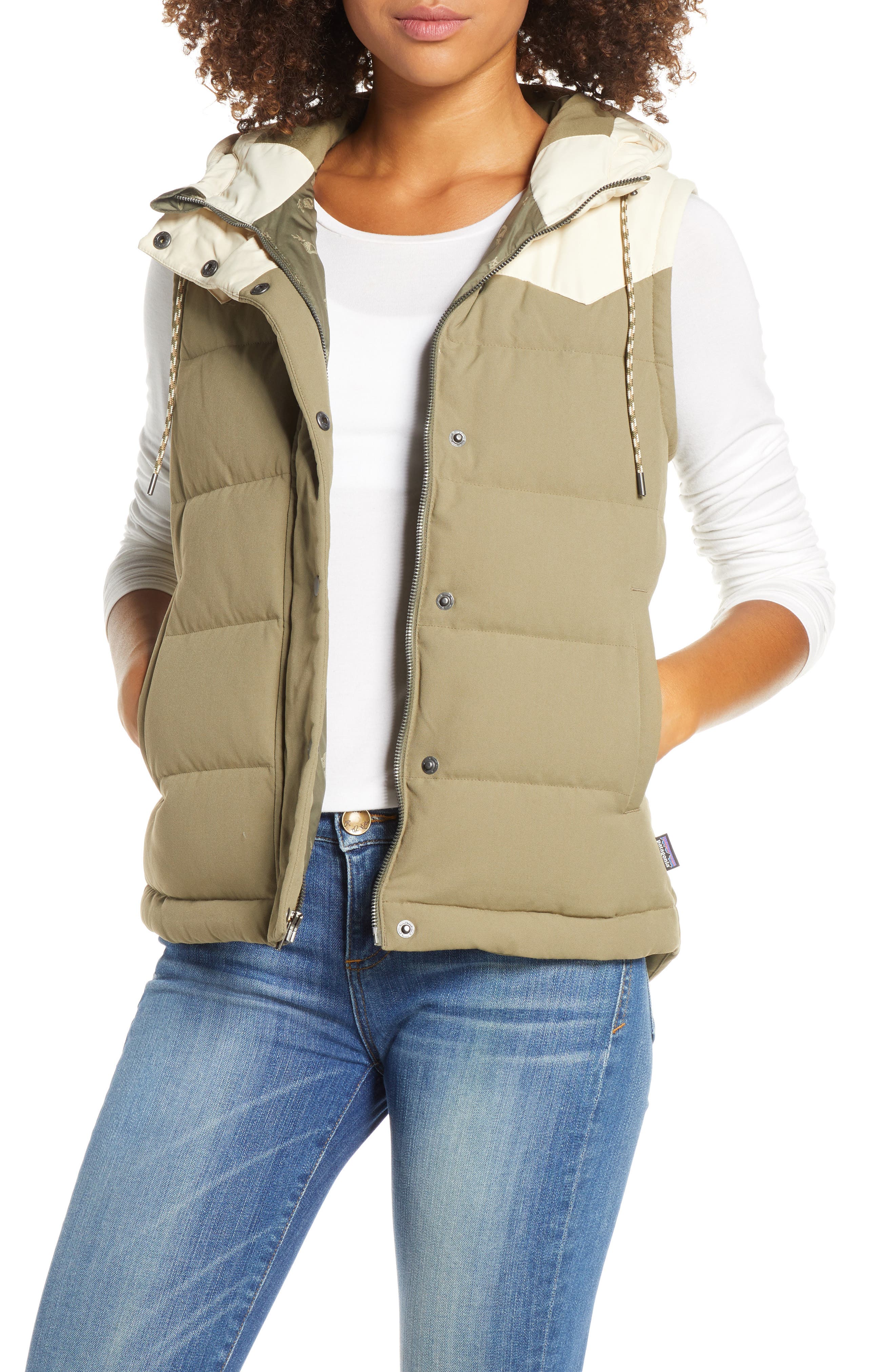 patagonia bivy vest sage khaki