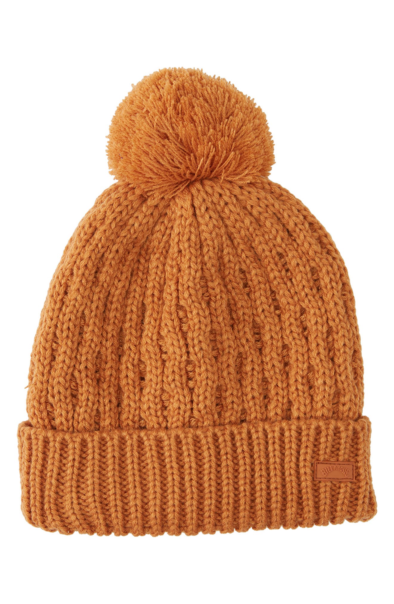 orange wooly hat