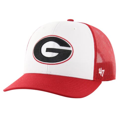 Men's '47 Red Georgia Bulldogs Vintage Clean Up Adjustable Hat