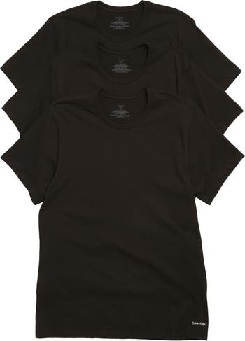 Calvin Klein 3-Pack Cotton Crewneck T-Shirts