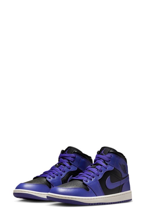 UPC 196152182869 product image for Air Jordan 1 Mid Sneaker in Black/Dark Concord/Sail at Nordstrom, Size 5.5 | upcitemdb.com