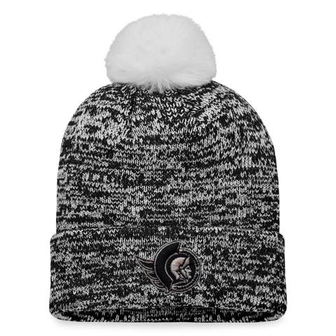 Women's '47 White Dallas Cowboys Meeko Cuffed Knit Hat with Pom