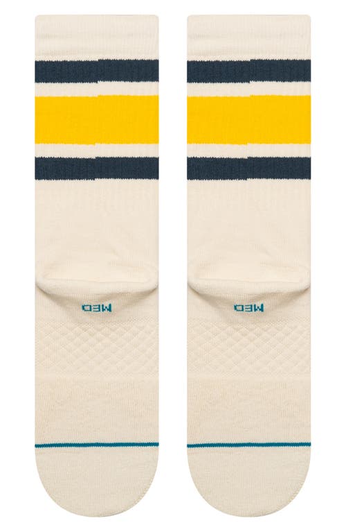 Shop Stance Boyd Crew Socks In Cream