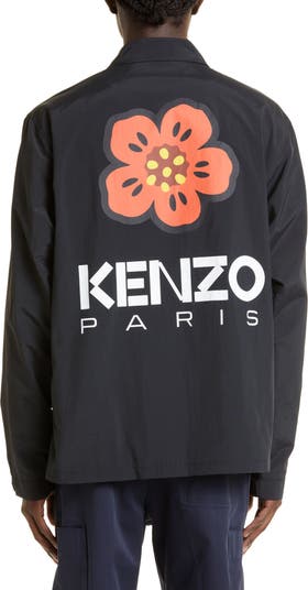 KENZO X Nigo Boke Flower Coach Jacket Navy for Men