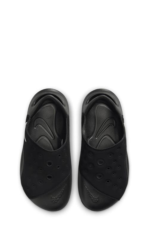 Nike Kids' Aquaswoosh Water Friendly Clog In Black/anthracite/white