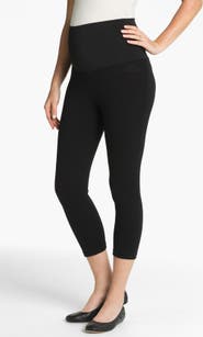 Maternal America Belly Support Maternity Cotton Leggings | Th
