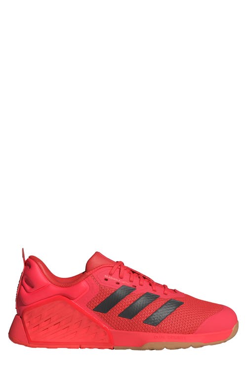 Shop Adidas Originals Adidas Dropset 3 Gfx Training Shoe In Bright Red/black/black