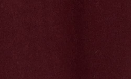 Vince Classic Straight Wool Blend Coat In Deep Wine