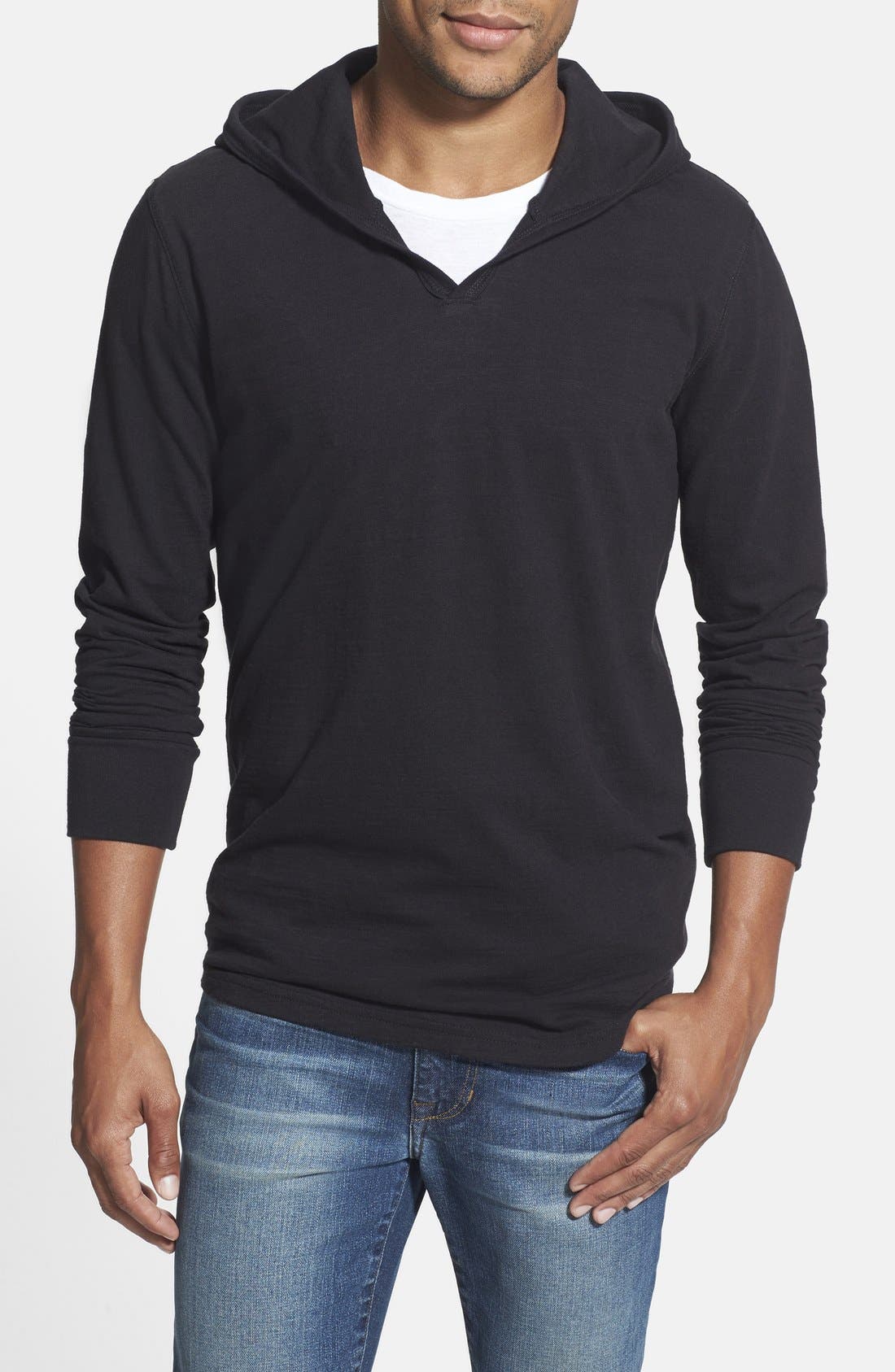 Threads for Thought Lightweight VNeck Hoodie Nordstrom