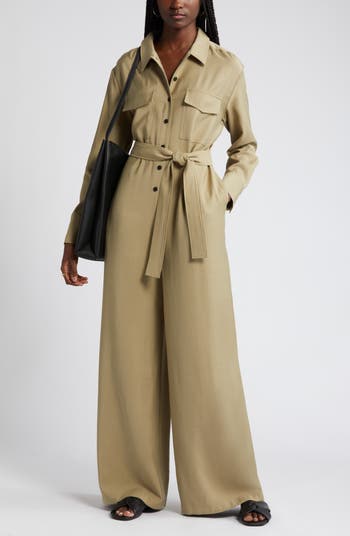 Woven Utility Jumpsuit