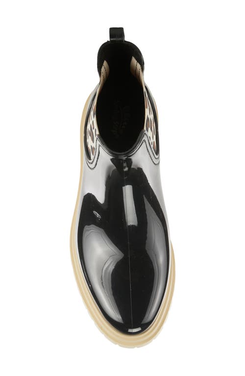 Spring Step Reva Waterproof Platform Chelsea Boot In Black Multi
