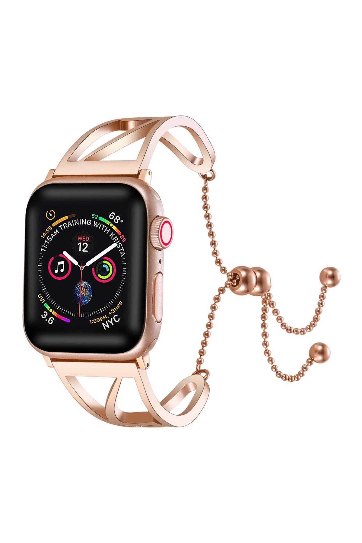 apple watch 4 rose gold band