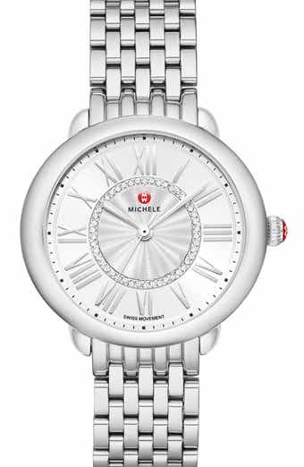 Michele Sidney 18 Chronograph Diamond Bracelet Watch, $2,171, Nordstrom