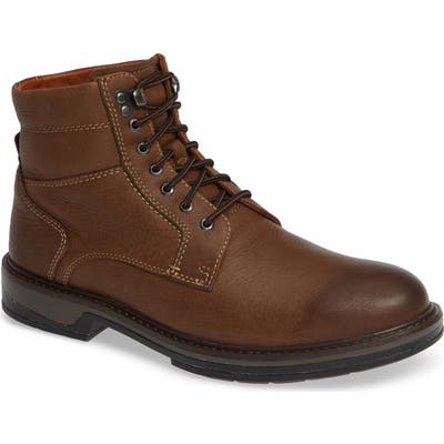 Johnston & Murphy Rutledge Genuine Shearling Lined Waterproof Boot, Brown