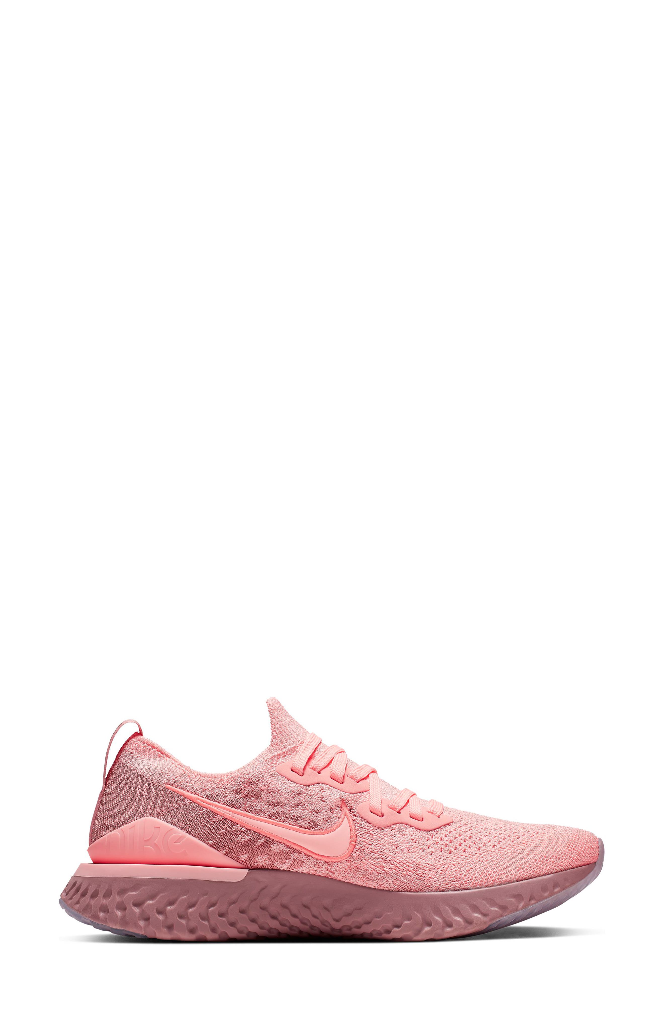 epic react flyknit 2 running shoe womens