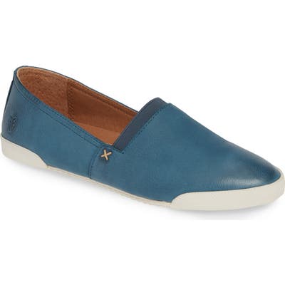 Frye Melanie Stud Slip-On Sneaker, Blue/green