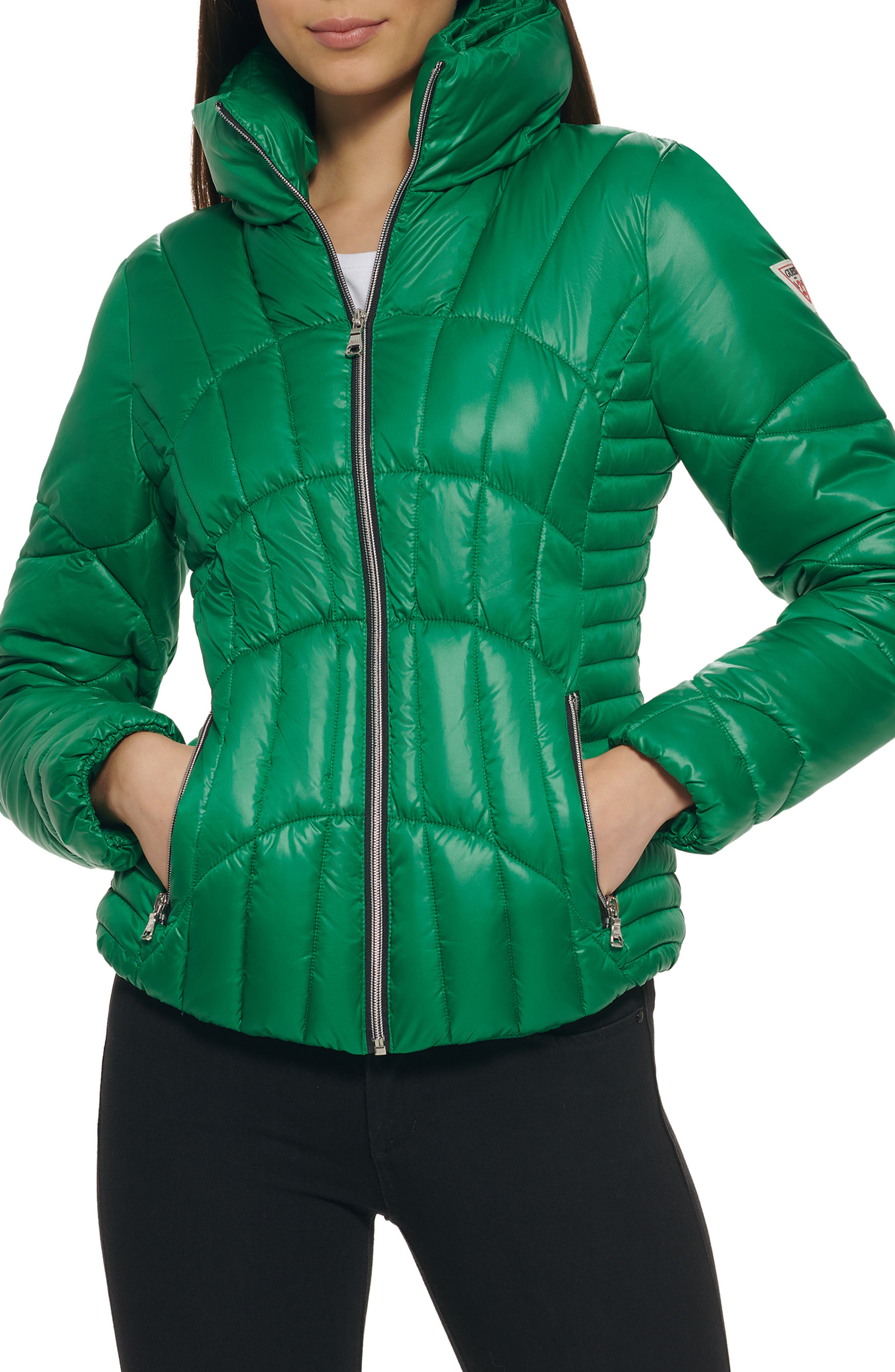 Green puffer coat - www.vitorcorrea.com