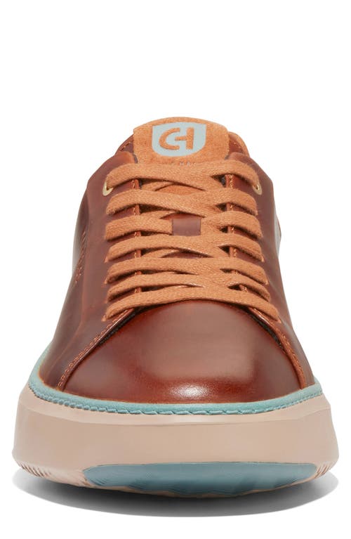 Shop Cole Haan Grandpro Topspin Sneaker In Acorn/trellis
