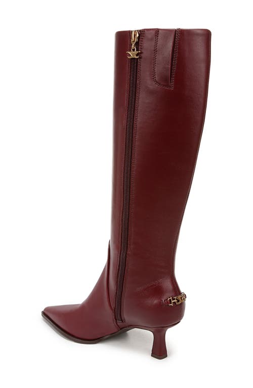 Circus Ny By Sam Edelman Women's Yulia Kitten-heel Dress Boots In Chianti