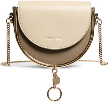 See by Chloé Mara Evening Bag Cement Beige