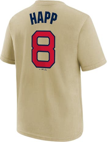 Nike Youth Nike Ian Happ Cream Chicago Cubs 2022 Field of Dreams Name &  Number T-Shirt