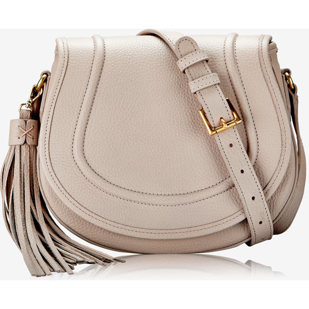 GiGi New York JENNI SADDLE BAG in Beechwood