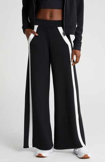 Spanx Stretch Twill Wide Leg Cropped Pant, White - RUST & Co.