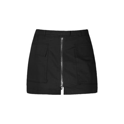 BLVCK PARIS BLVCK PARIS BLVCK ZIPPED SKIRT