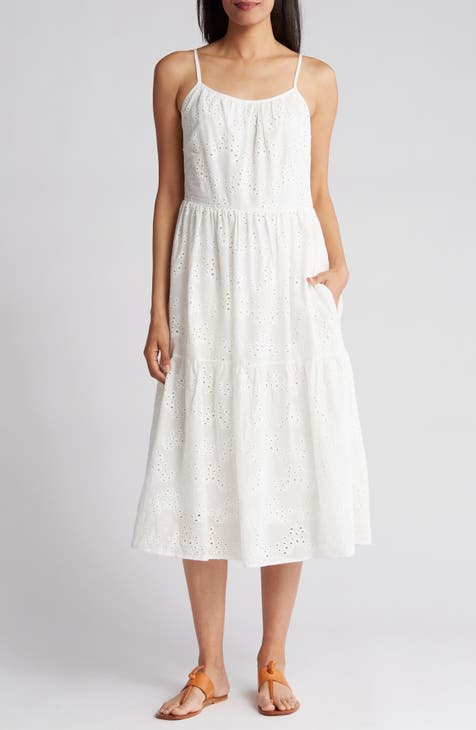 Nordstrom shop eyelet dress