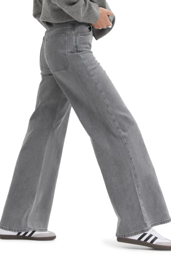 Shop & Other Stories Wide Leg Jeans In Grey Wash