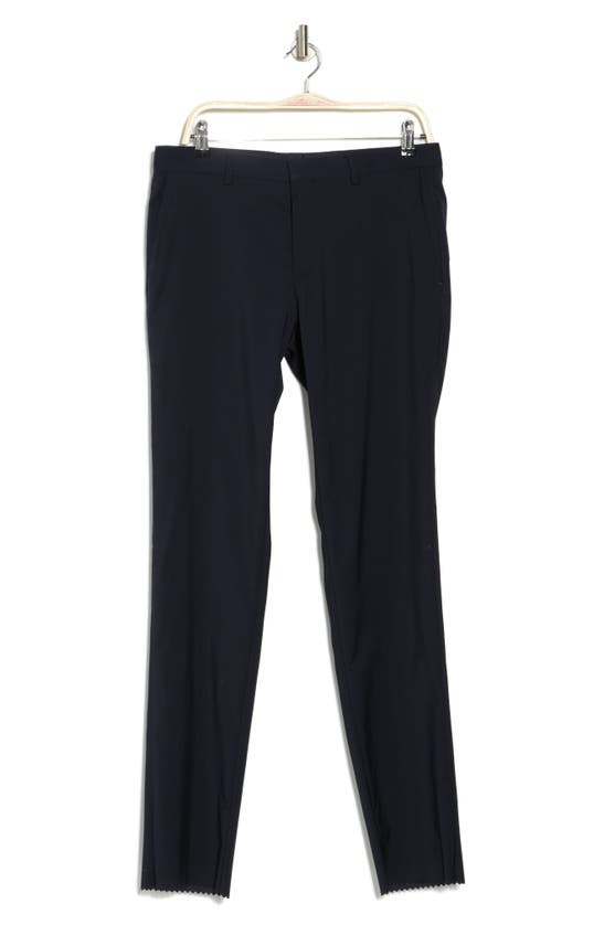 HUGO BOSS GENESIS SOLID WOOL TROUSERS