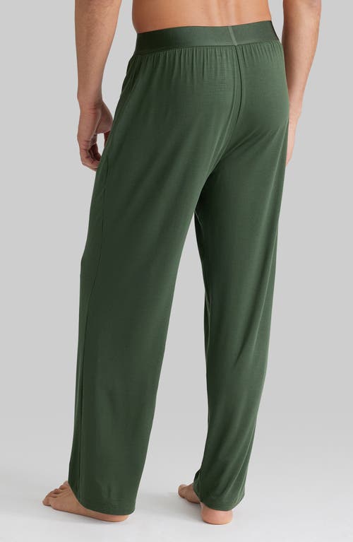 Tommy John Second Skin Pajama Pants In Dark Olive