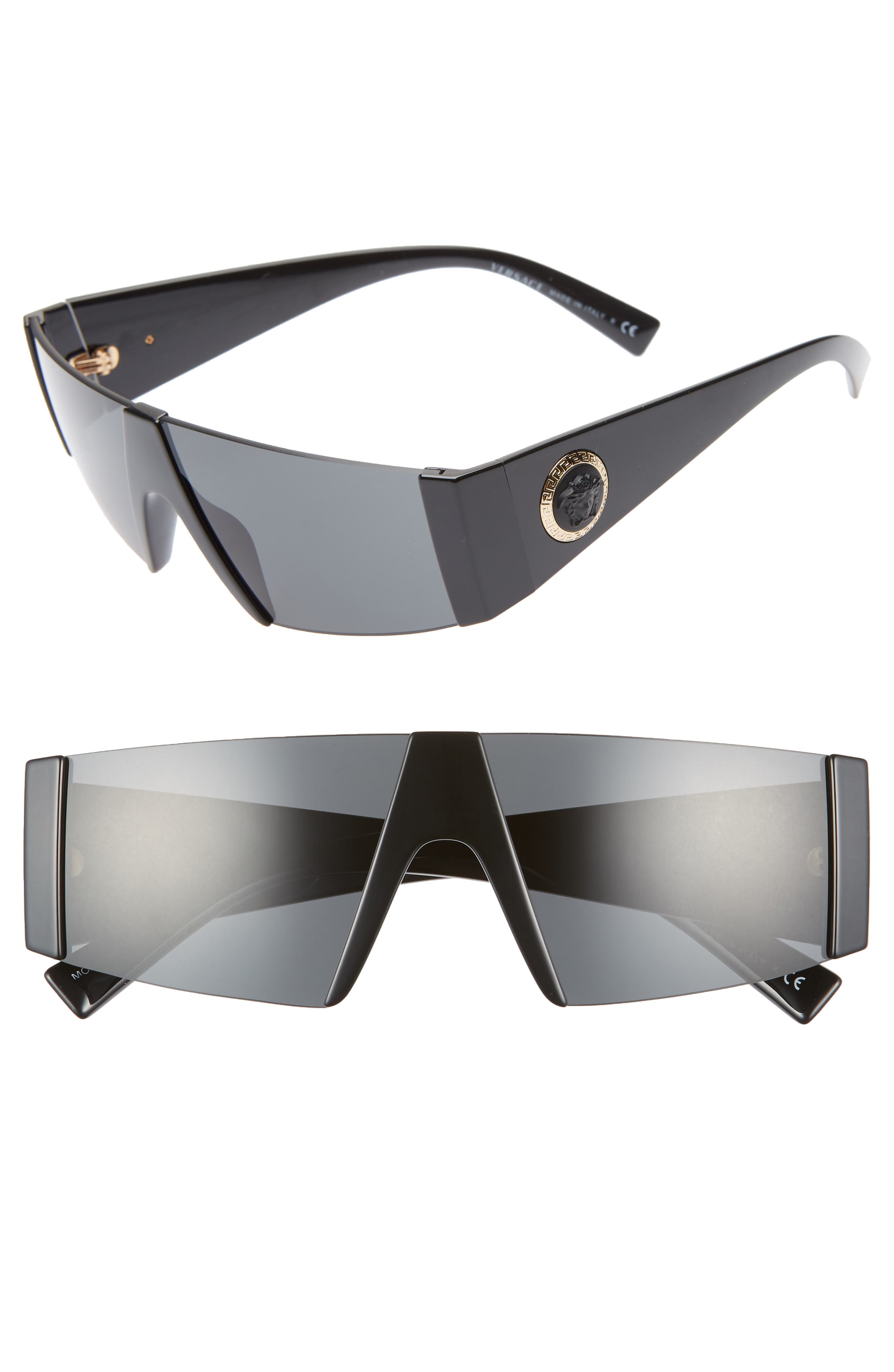 Versace 55mm Shield Sunglasses Nordstrom