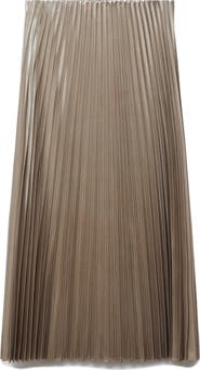 Vince camuto clearance metallic pleated skirt