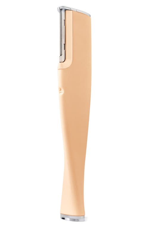 Dermaflash Luxe+ Advanced Sonic Dermaplaning And Peach Fuzz Removal In Peach Fuzz