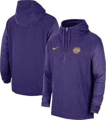 Men's Nike Tennessee Orange Tennessee Volunteers 2023 Sideline Player  Quarter-Zip Hoodie Jacket