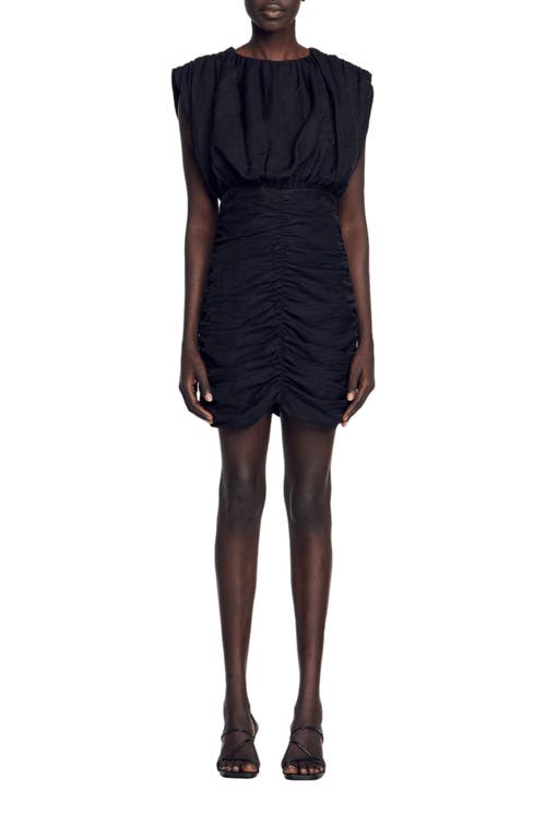 sandro Diamant Ruched Dress at Nordstrom,