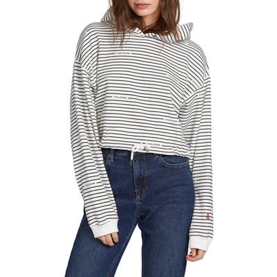 Volcom Knot It Tie Dye Crop Hoodie