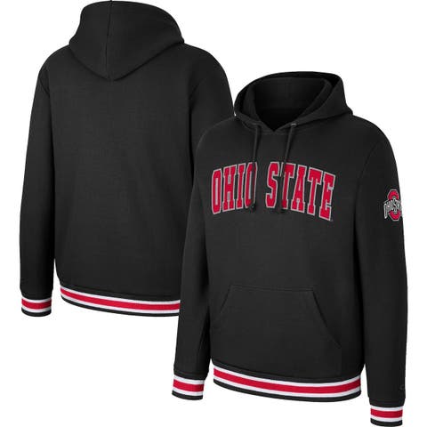 Ohio State Buckeyes Varsity Authentic Apparel Men's Large Pullover Hoodie  Red