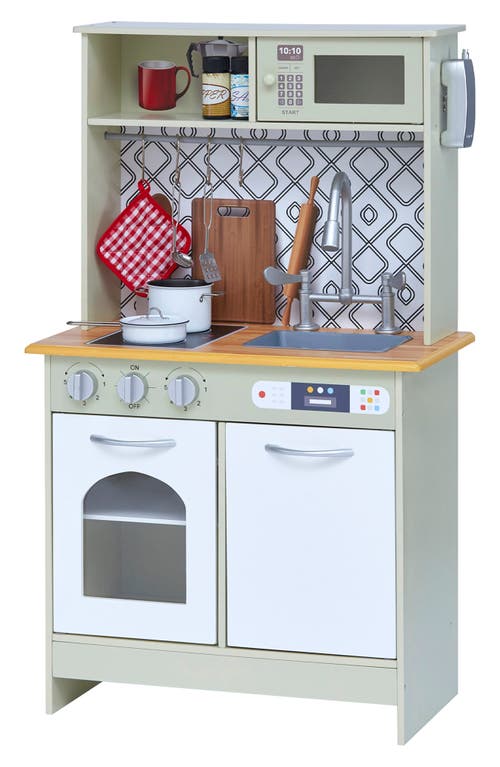 Teamson Kids Little Chef Boston Kitchen Playset in Olive Green at Nordstrom