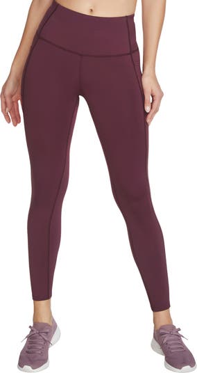 YOGALICIOUS Nude Tech High Rise Ankle Crop Leggings