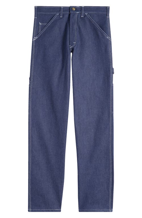 Shop Stan Ray Og Denim Painter's Pants In Washed Denim