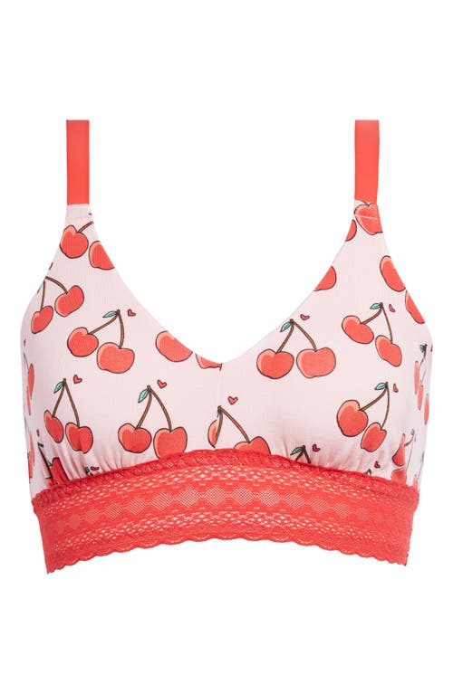 MeUndies Feelfree Longline Bralette in Bright Navy at Nordstrom, Size Small