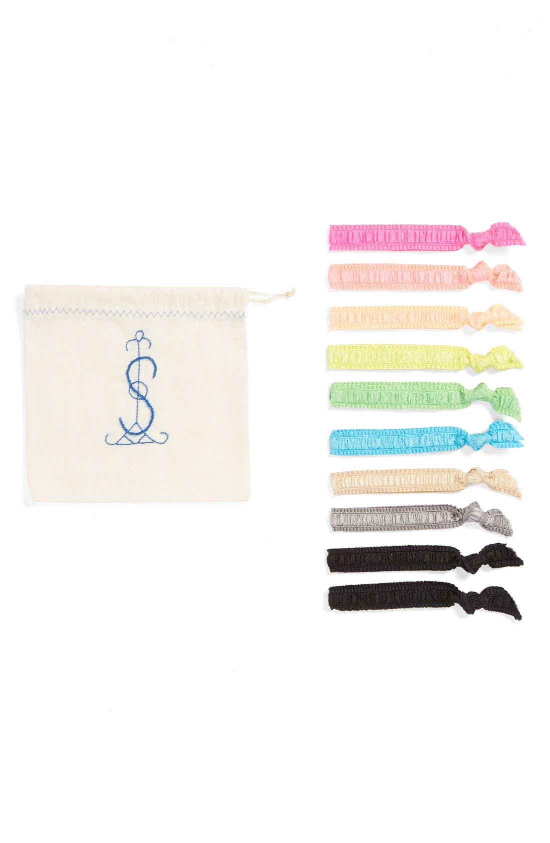 Simbi Ruffle Hair Ties 10 Pack Nordstrom