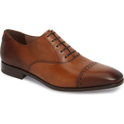 Salvatore Ferragamo Boston Cap Toe Oxford W - Brown