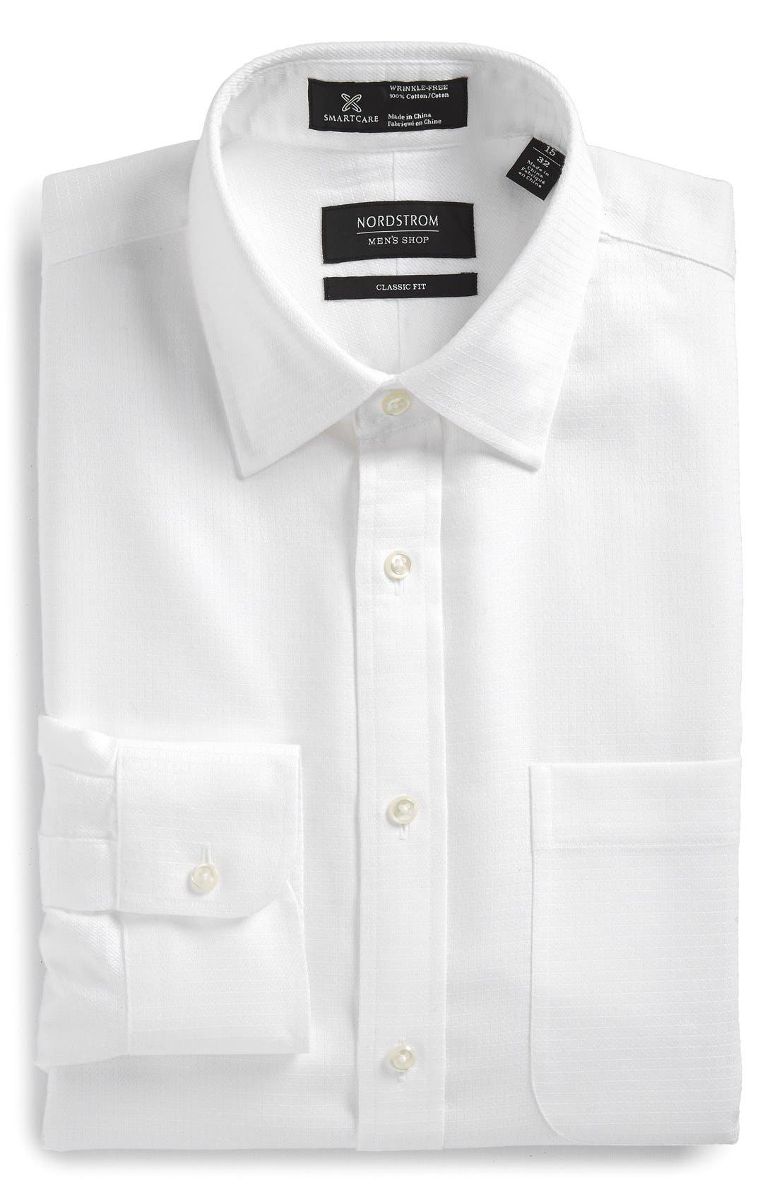 Nordstrom Smartcare™ Wrinkle Free Classic Fit Check Dress Shirt Nordstrom