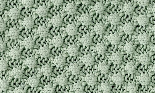Peri Home Crochet Knit Cotton Throw Blanket In Sage