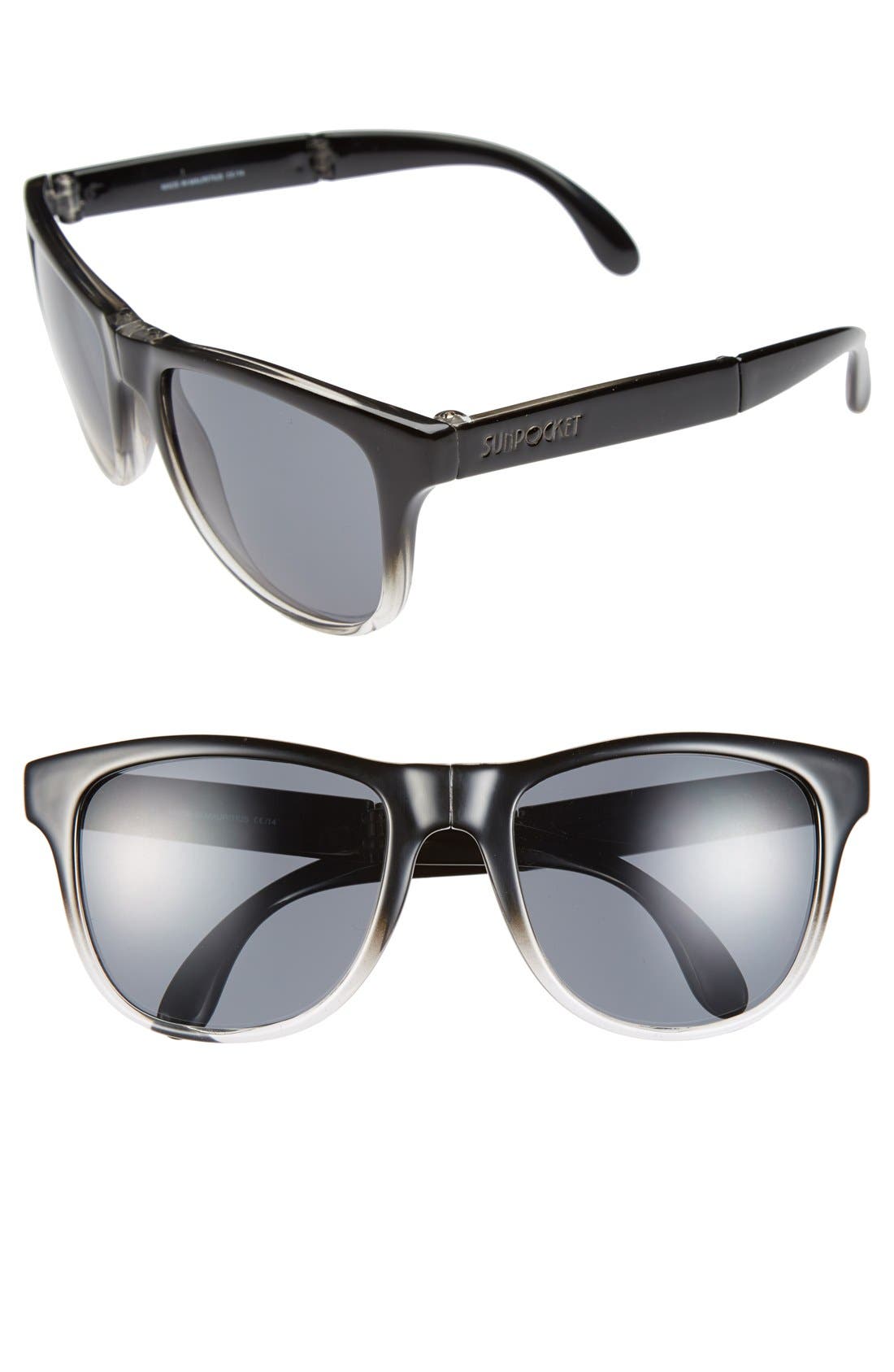 Sunpocket 'Kauai' 55mm Folding Sunglasses Nordstrom